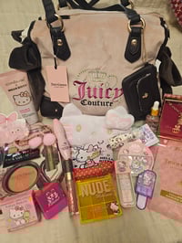 Image 2 of ***Viral***Juicy Couture Dreamy Juicy Tote Meets Hello Kitty Bundle 