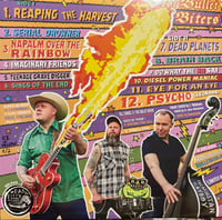 Image 2 of THE BULLET BITERS - NAPALM OVER THE RAINBOW (LP) "ICE IN YELLOW" LTD 2pcs
