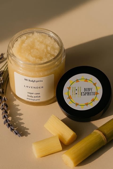 All Organic Cane Sugar Body Scrub