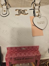 Image 1 of Juicy Couture White Double Bag Bundle 