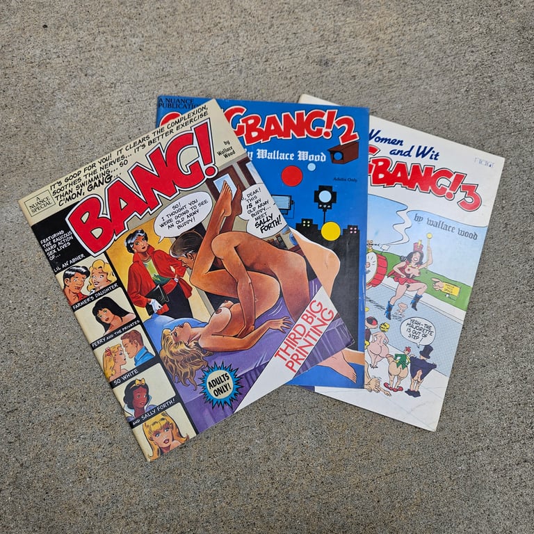 Gang Bang! #1, #2 or #3 by Wallace Wood