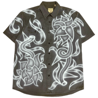 Image 1 of Rose Work Shirt Grey