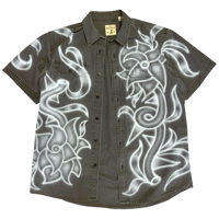 Image 3 of Rose Work Shirt Grey