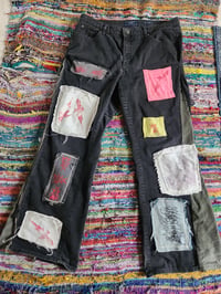 Image 1 of One of a kind patch pants