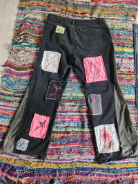 Image 2 of One of a kind patch pants