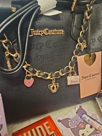 Image 1 of Amandas Custom RESERVED Juicy Couture Princess Charming Satchel Meets Kuromi Bundle __