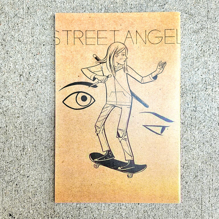 Street Angel by Jim Rugg - w/Oiginal Sketch Image 2