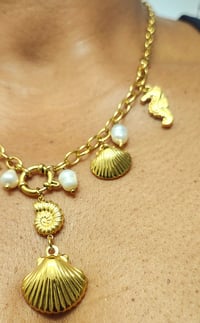 Image 5 of Ocean Charm Necklace
