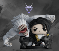 Image 1 of YUTA AND RIKA V2 JUJUTSU KAISEN CUSTOM FUNKO POP