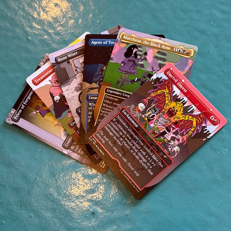 Jay Howell x Secret Lair Magic the Gathering Cards