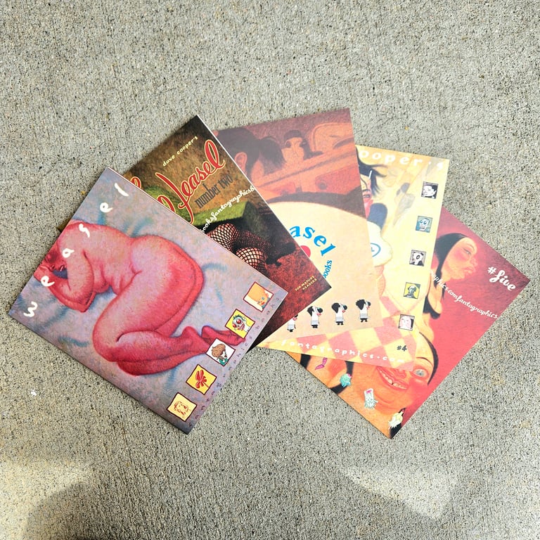 Weasel by Dave Cooper (#1, or a #1-5 Set)