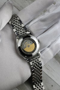 Image 4 of 1990s Oris Pointer Date 7403 - Original Beads of Rice Bracelet - Automatic