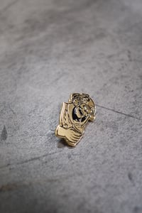 Image 1 of MISFORTUNES LAPEL PIN *GOLD*