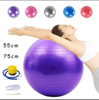 Image 1 of Angelic Flow SereniBall Inflatable Yoga & Balance Fitness Ball