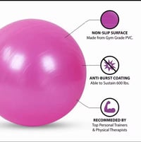 Image 5 of Angelic Flow SereniBall Inflatable Yoga & Balance Fitness Ball