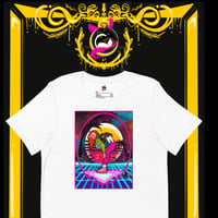 Image 1 of Time Capsule Collection 1980's Inspired Plus Size Woman with Scottish Fold Cat