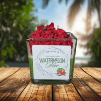 Image 1 of WATERMELON SLICE DESSERT CANDLE