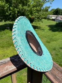 Image 6 of Turquoise Paisley Cowboy Hat