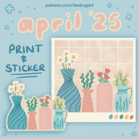 April Patreon Mail Set