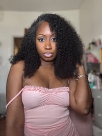 Image 1 of Geeta Hair Kinky Curly Half Wig 