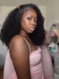 Image 2 of Geeta Hair Kinky Curly Half Wig 