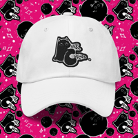 Image 1 of Purr Curves Embroidered Cap
