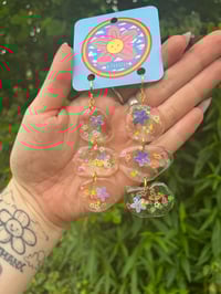 Image 1 of Spring Petal Water Surface Dangles (Made to Order)