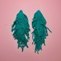 thread earrings