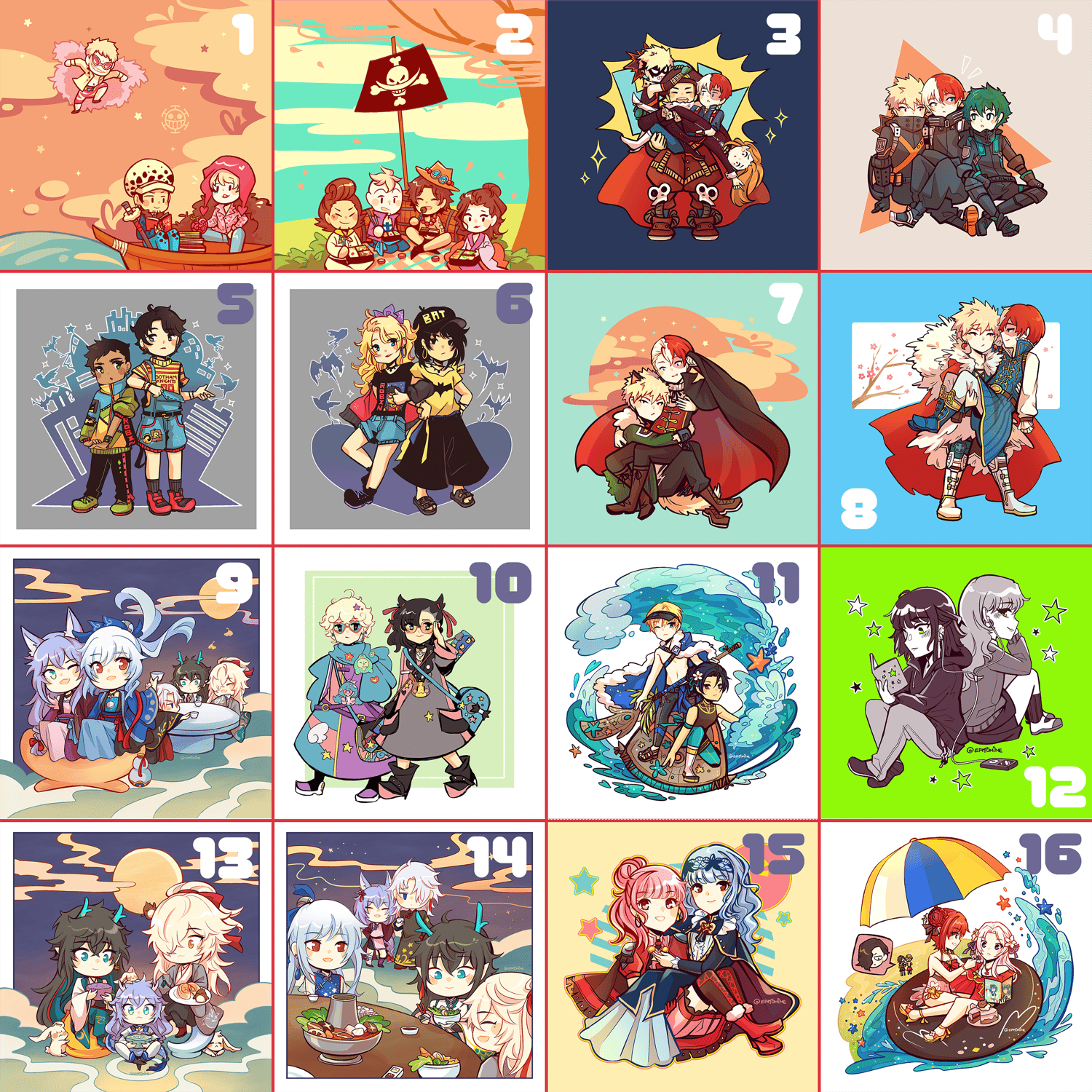 Miscellaneous 6 x 6 Prints