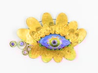 Image 3 of Broche « My eye » en laiton