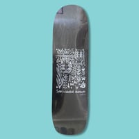 SHAM SANDHU x BLACKCAT PRINT - 8.85"  POOL SERVICE - BLACK