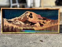 Image 4 of Mount Rainier , Washington : Wooden Wall art