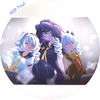 HI3 Trio Print! 11x17"