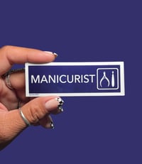 *NEW* Manicurist Mirror Sticker