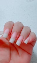  healthy nail / uñas largas