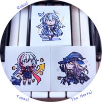 Honkai Star Rail Stickers!