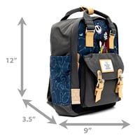 Image 3 of Nightmare Before Christmas 12" Nylon Backpack