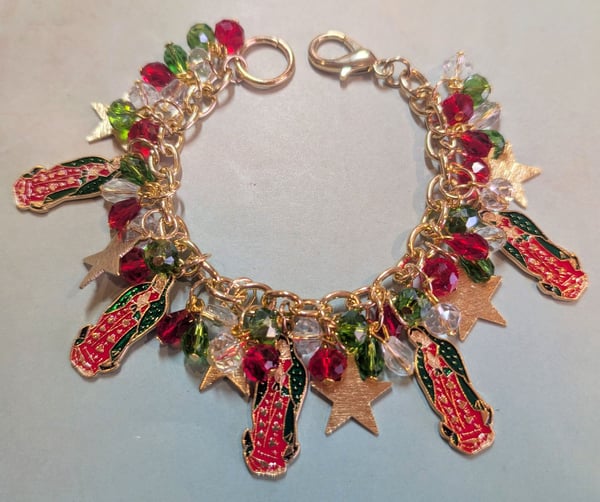 Image of BRACELETS! ~ Viva Mexico y Nuestra Senora de Guadalupe #1
