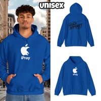 I.PRAY...custom unises hoodie fanner edition😉 (diffrent back design)