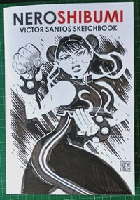 Image 1 of Blank Cover sketchbook 30/50 (Chun-Li) 