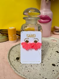 Marnie corail paillettes
