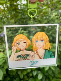 Image 1 of Zelda and Link (TOTK) Charm
