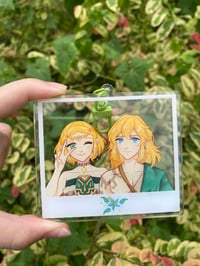 Image 2 of Zelda and Link (TOTK) Charm