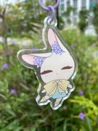 Image 2 of Flower Bunny Charm