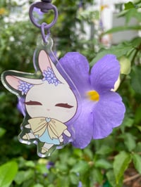 Image 1 of Flower Bunny Charm