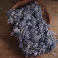 dusty blue woven