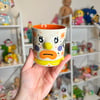 sad yellow cup