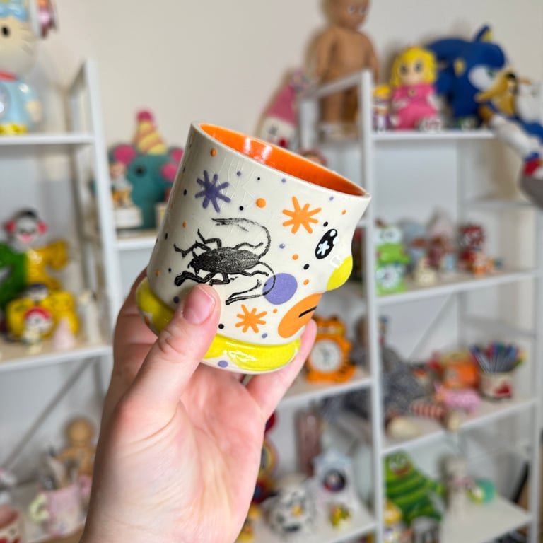 sad yellow cup Image 2