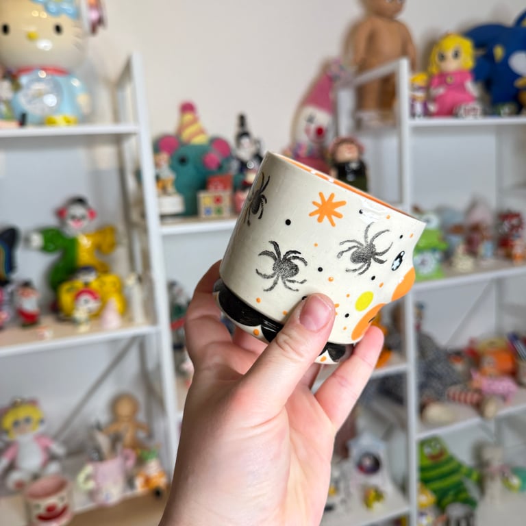 discounted sad spider cup ~read description~ Image 3