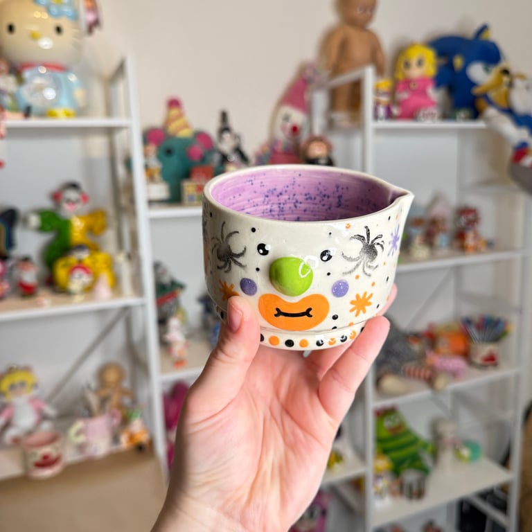 spider matcha bowl Image 4